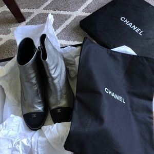 Chanel short boots